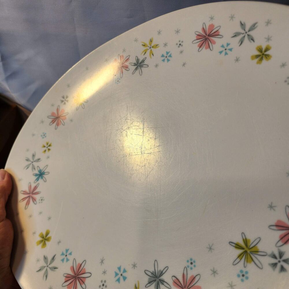 Boonton Ware Atomic Stars Serving Platter- 14.5in - #3606 - Picture 4 of 7